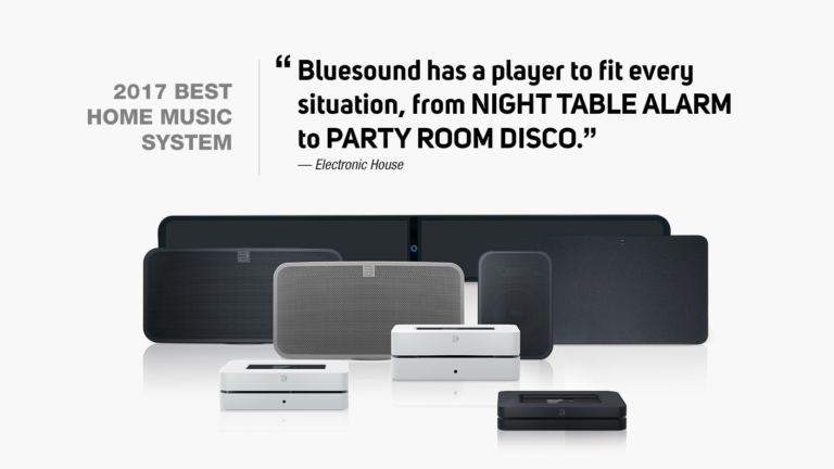 Bluesound Wins Best Home Music System of 2017 - Bluesound