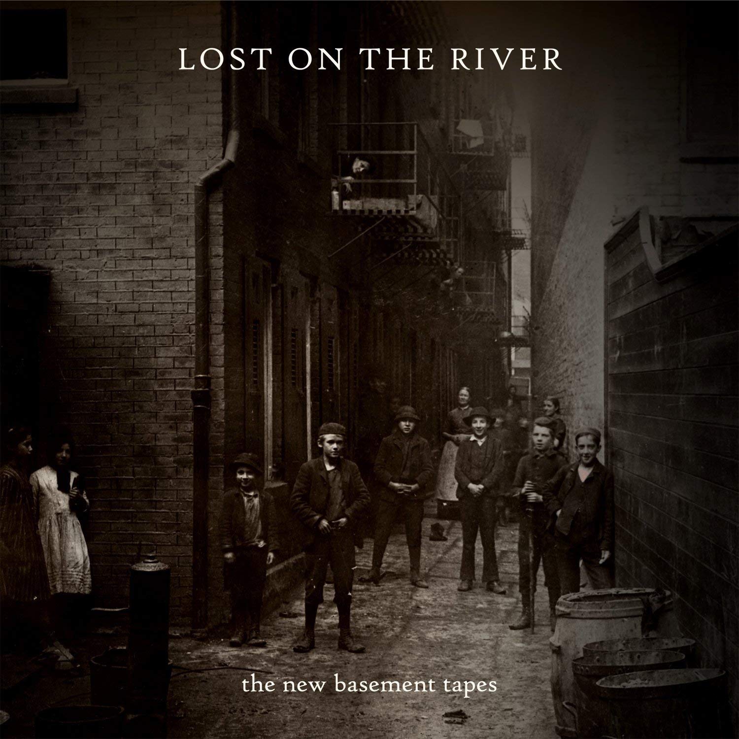 The New Basement Tapes Lost On The River Album Art 